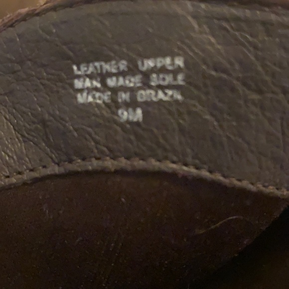 Matisse Leather Cowboy Boots Made in Brazil - Picture 5 of 8